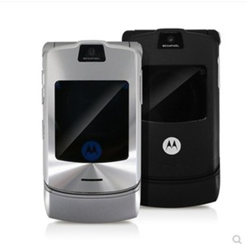 Motorola Razr V3 100 Original V3 World Version Flip GSM Quad Band