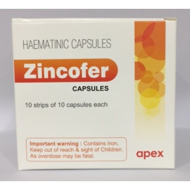 Zincofer Capsule 10 X 10 S 1 Box Shopee Malaysia
