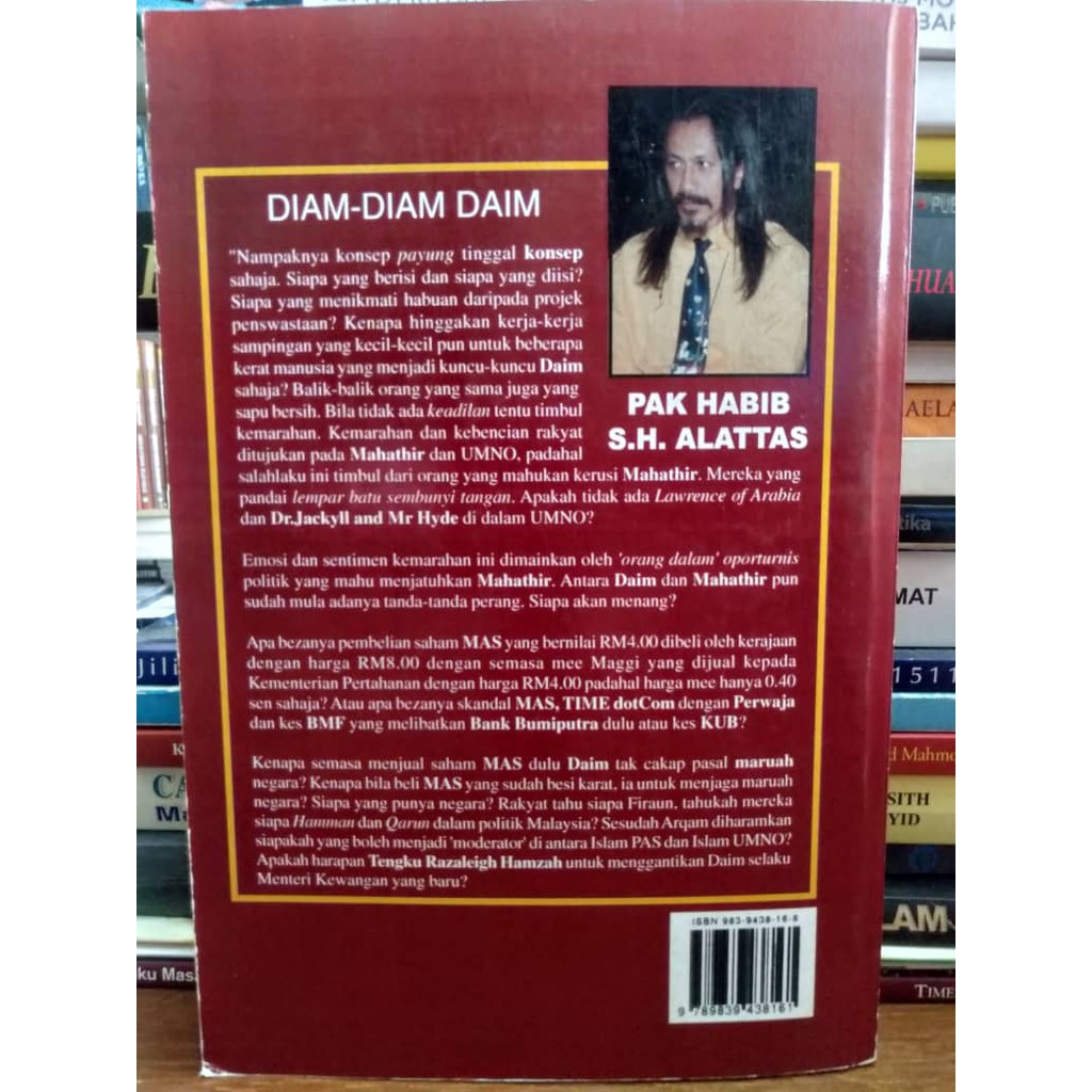 Diam Diam Daim S H Alattas Rak 42 Shopee Malaysia