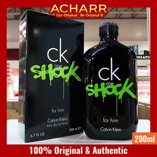 Warning Conjugate telescope 100% Original] CK One Shock For Him EDT Perfume (100ml~200ml) | Shopee  Malaysia