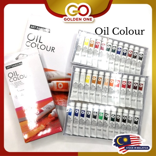 Art Rangers Oil Paints Fine Art Oil Colours Set (12/24 colorx12ml )