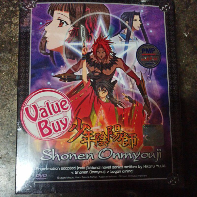 Original Dvd Shonen Onmyouji Chapter 1 26 少年阴阳师 Shopee Malaysia