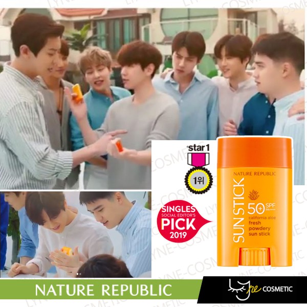 Nature republic sunblock exo