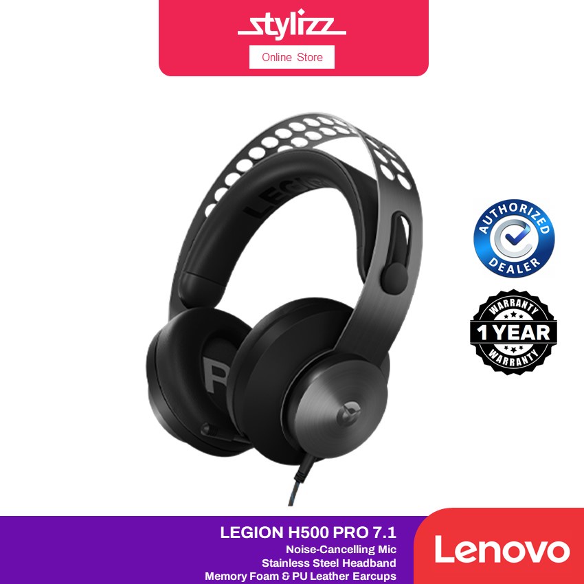 Lenovo Legion H500 Pro 7.1 Headset (GXD0T69864) Iron Grey 1 Year ...