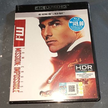 Mission impossible 1 4K UltraHd+Blu-ray