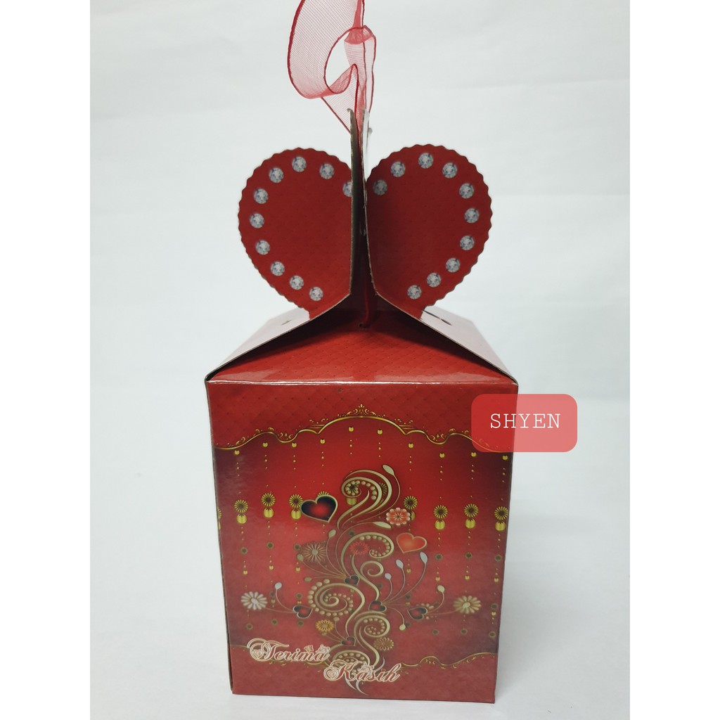 10pcs Gift Box Candy Box Doorgift Kotak Hadiah Kahwin Tunang Harijadi Souvenir Bb 137