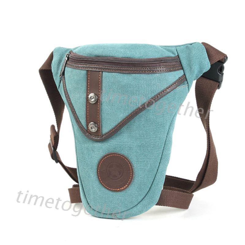 canvas drop leg bag