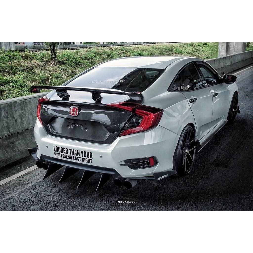 High Quality Body Kit For 2019-2021 Honda Civic Modulo Thailand Style ...