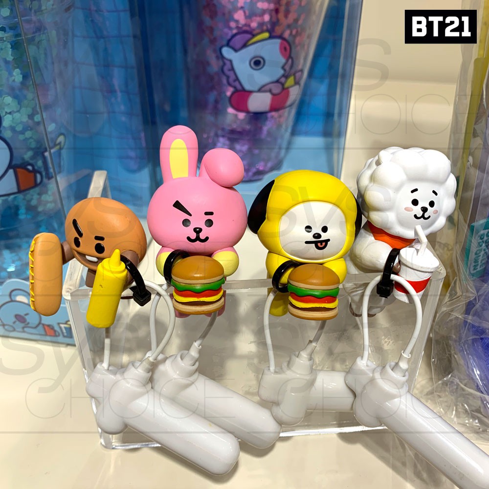 Bts Bt21 Official Authentic Goods Cup Figure Bite Ver Drink Marker Shopee Malaysia