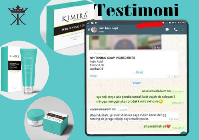 Kimira Whitening Facial Cleanser | Shopee Malaysia