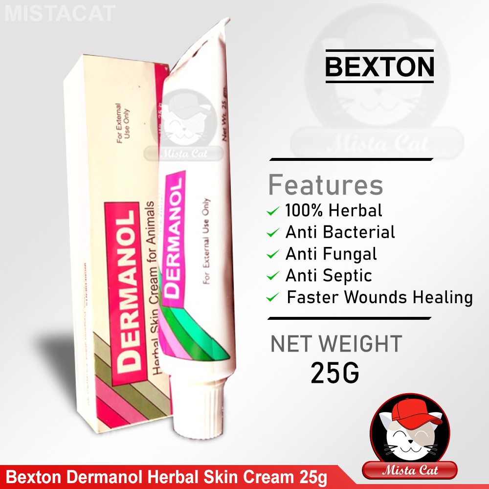 [Best Seller] Bexton Dermanol Herbal Skin Cream  Ubat Kurap/Fungus