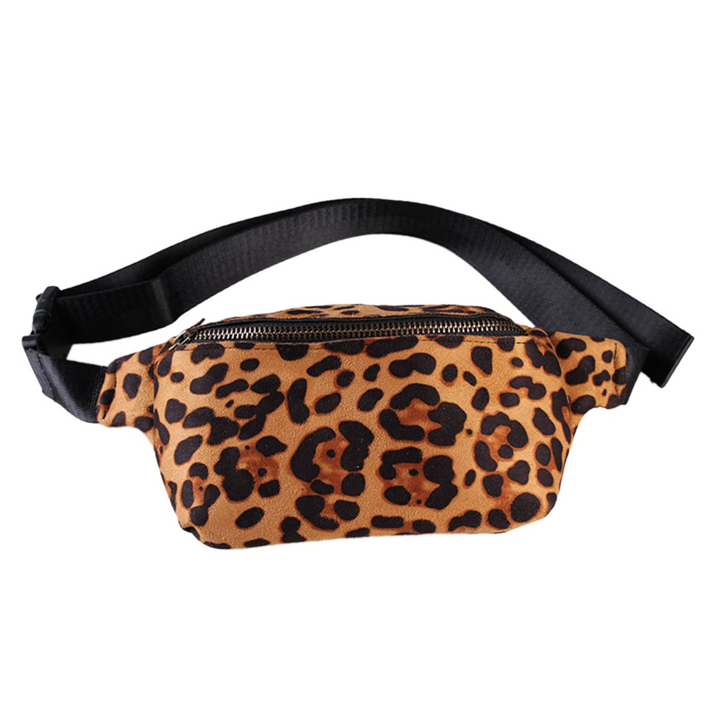 leopard bum bag