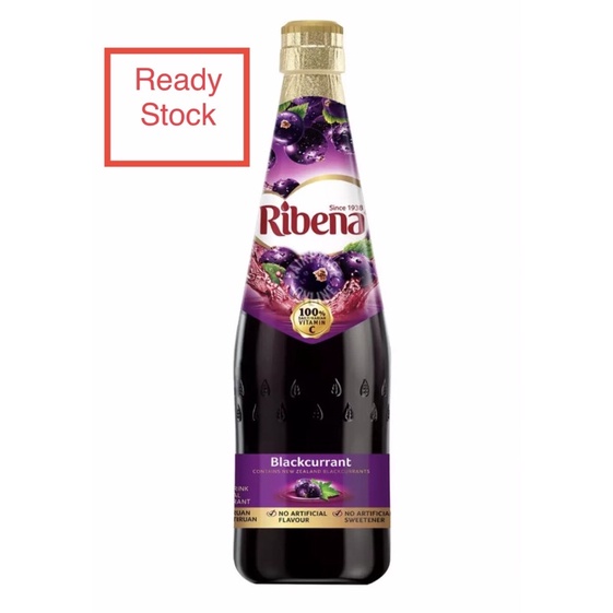 Ribena Concentrate Regular 1l Shopee Malaysia