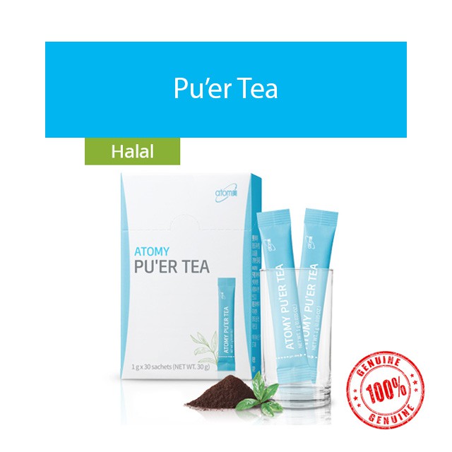 A T O M Y Pu Er Tea Extract 1g Per Sachet Shopee Malaysia