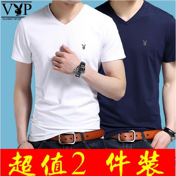 2pcs Brand Vip Men T Shirt Cotton Short Sleeve Man V T Shirt Fashion Style Shopee Malaysia - dj vip t shirt roblox