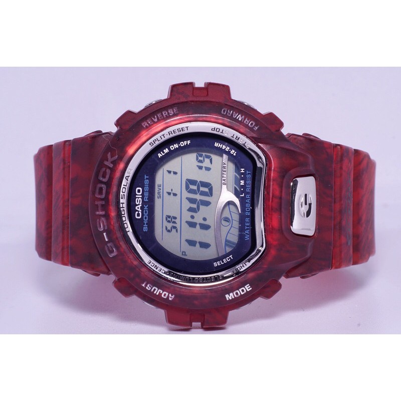 Casio G Shock Gl 2 G Lide Tough Solar Clear Red Watch Shopee Malaysia