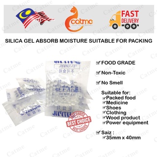 Blue Food Grade Quality Silica Gel Absorb Moisture Suitable For Packing (1 piece)