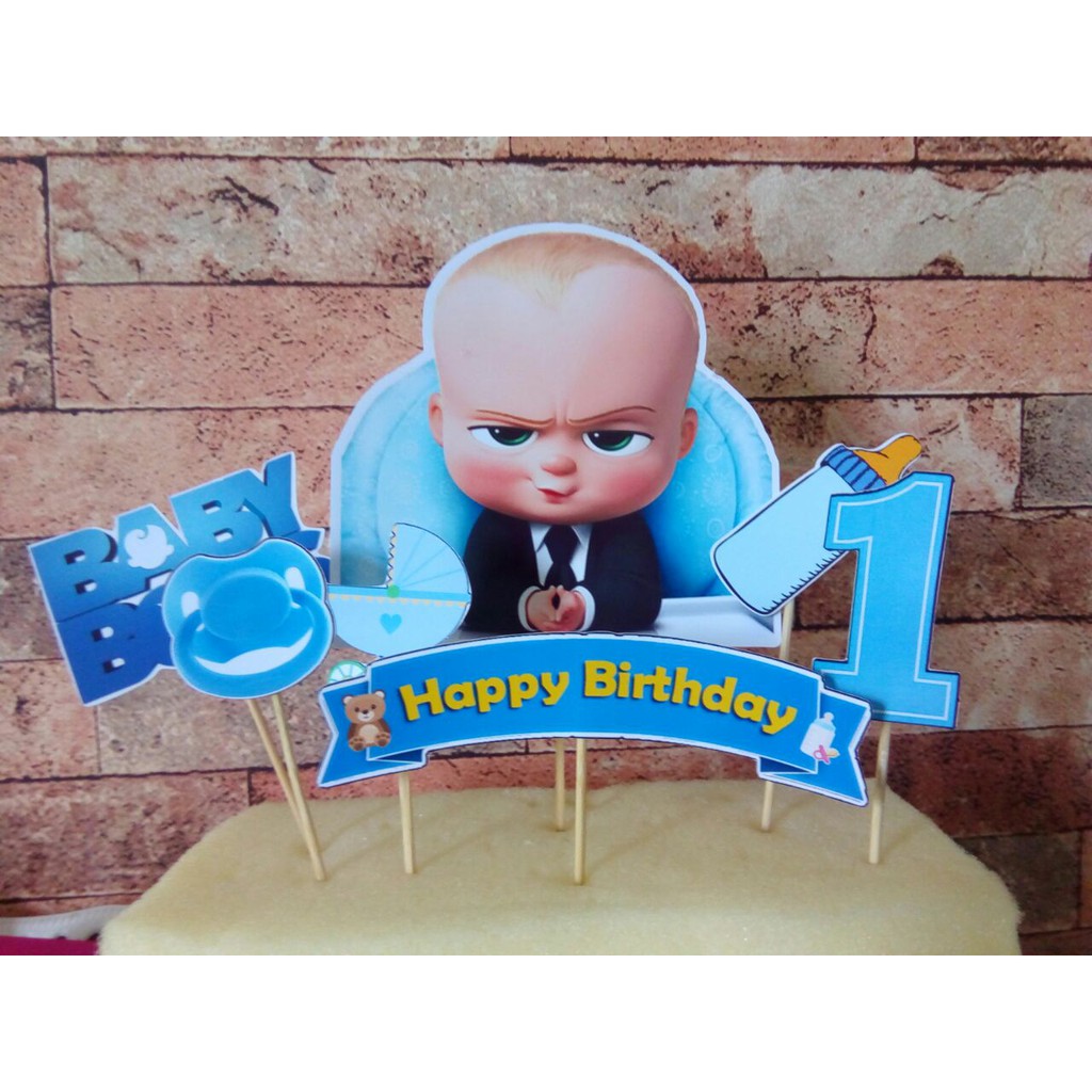 Baby Boss Cake Topper 006 | Shopee Malaysia