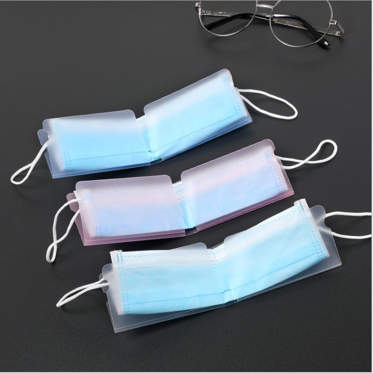 Portable Face Mask Storage Clip Disposable Facial Mask Organizer Holder