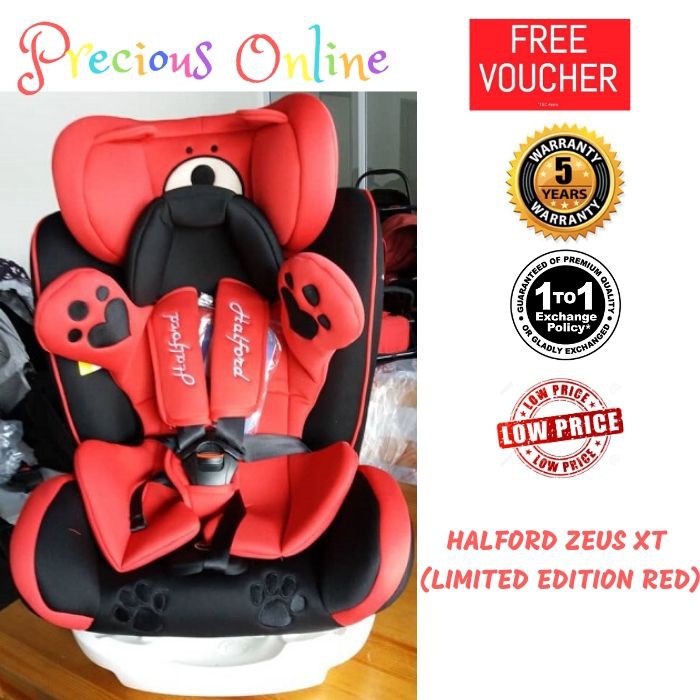 NEW ARRIVAL Halford Zeus XT Car Seat Limited Edition (Group 0+/1/2/3