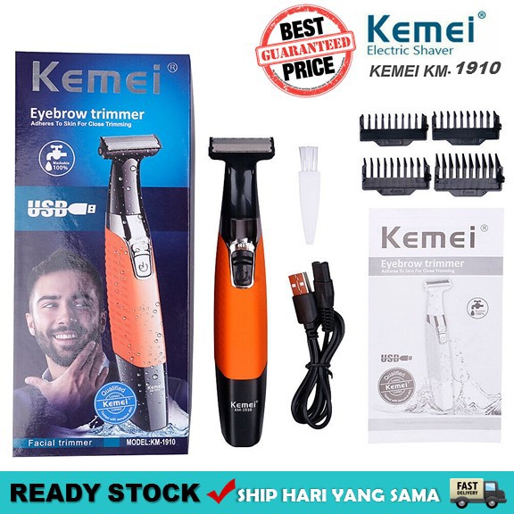 kemei eyebrow trimmer km 1910