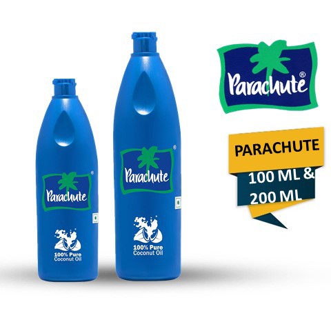 Parachute Coconut Hair Oil 100% Pure Coconut Oil 100 ml & 200 ml | Shopee  Malaysia