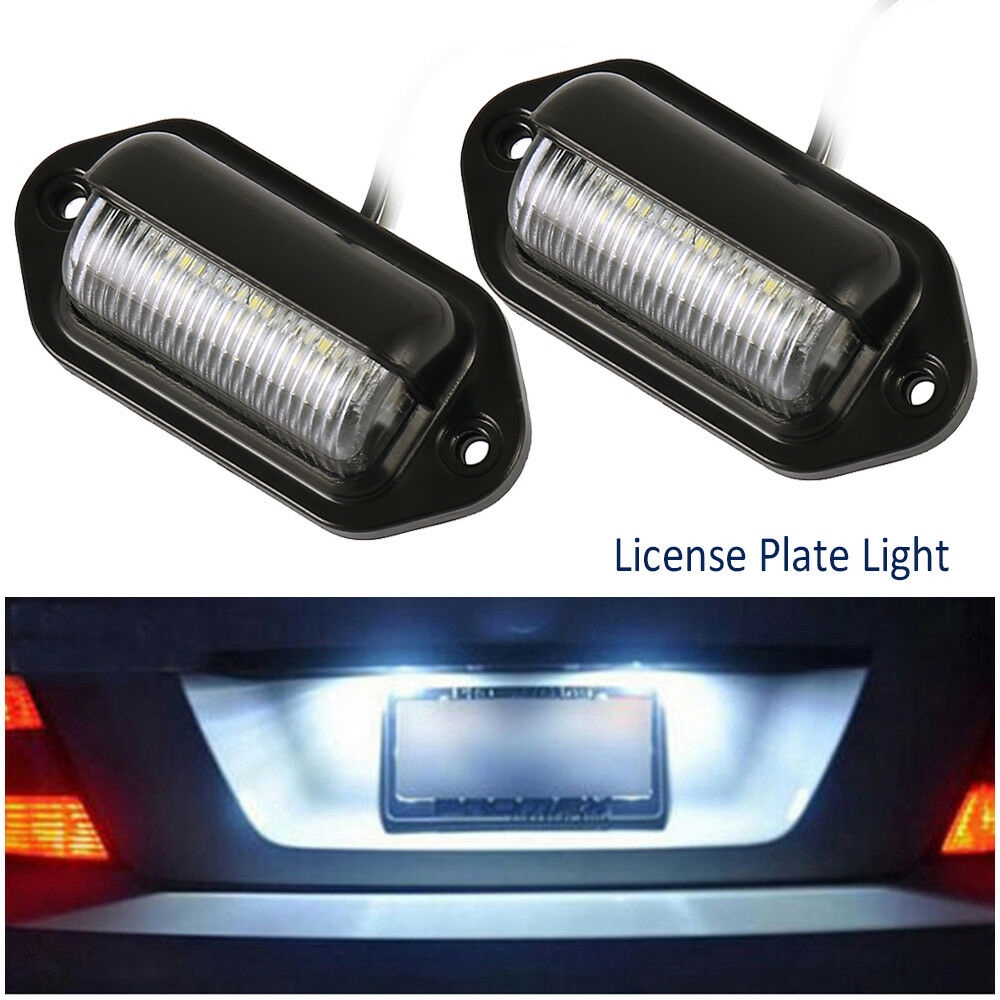 universal led license plate light