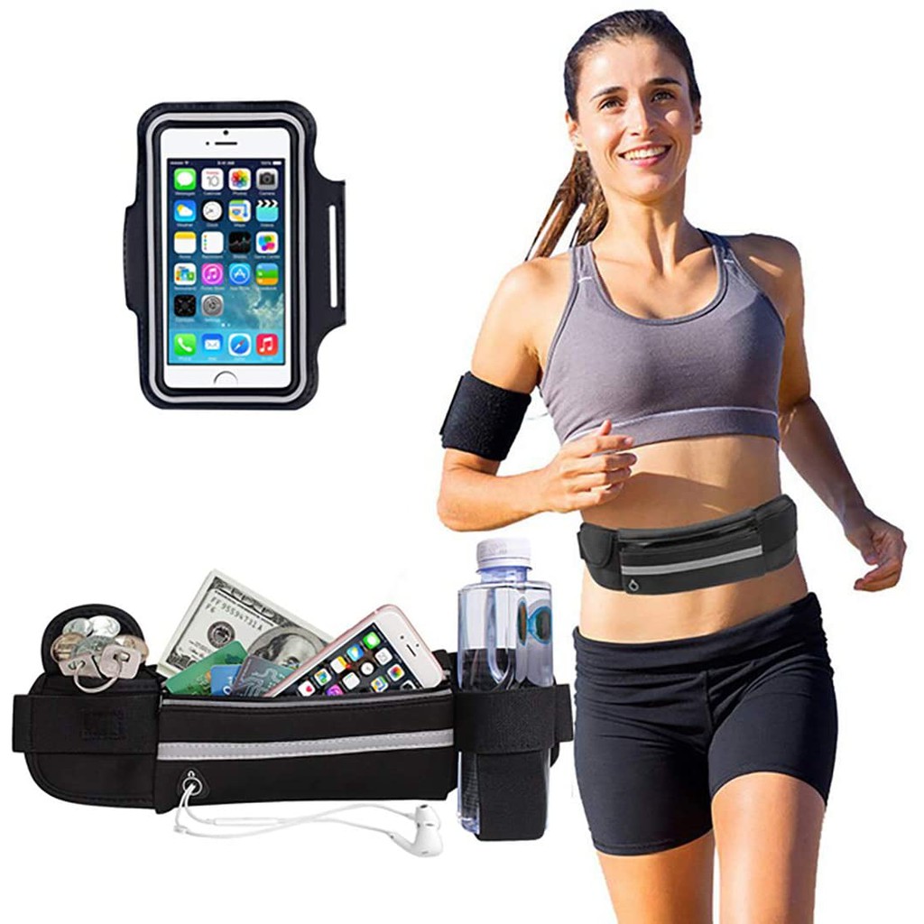 running bag for phone and keys