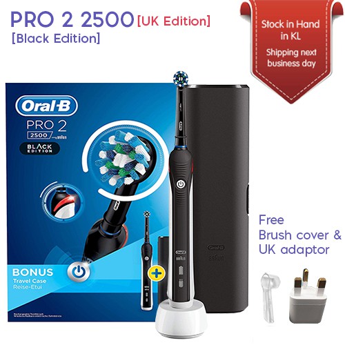 oral b black edition 2500