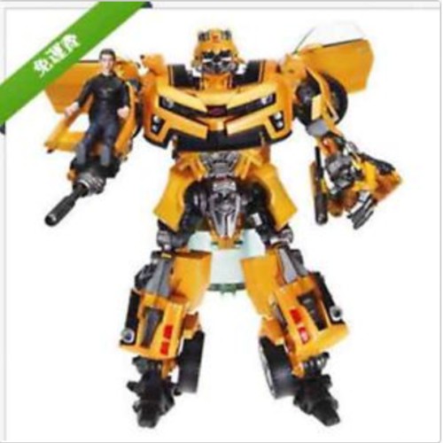 Transformers Transforming Bumblebee Roboter Auto Action Figure Und Sam Mit Box Shopee Malaysia