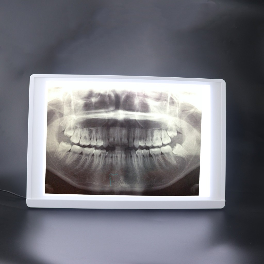Dental X-Ray Film Illuminator Light Box X-ray Viewer Adjustable LED Light Panel 7.99x11.73 