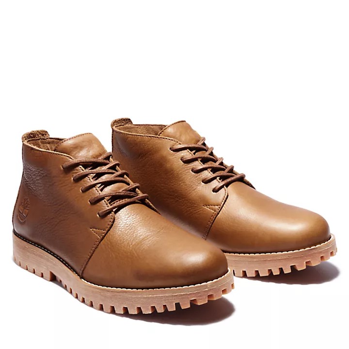 timberland jackson's landing chukka boots dark brown
