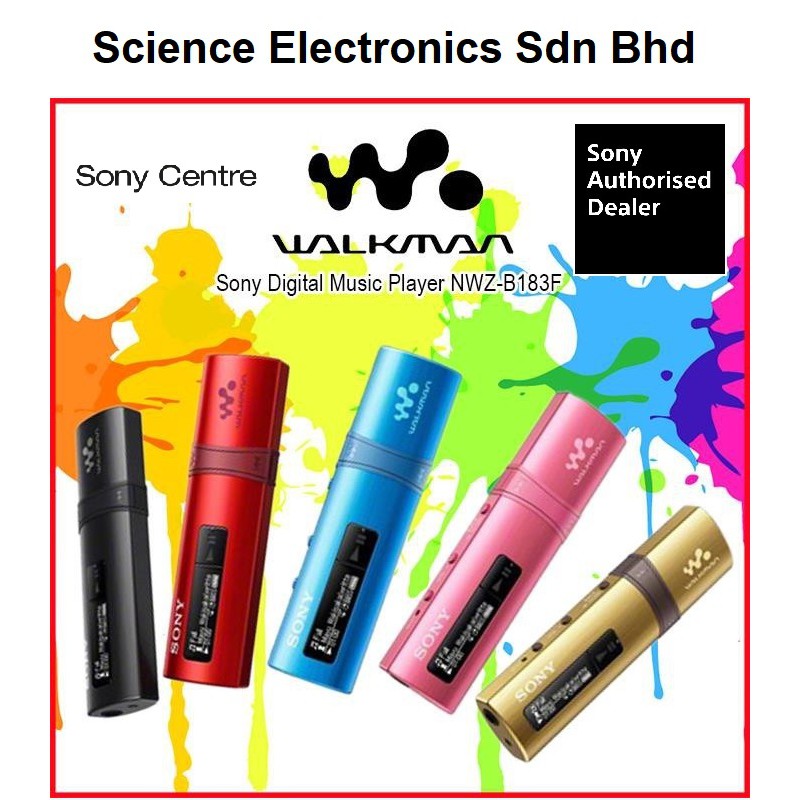 Sony Walkman MP3 Player NWZB183F Shopee Malaysia