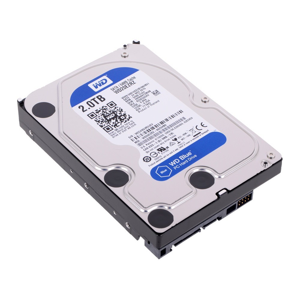 Wd Western Digital 2tb Blue 3 5 Desktop Hard Disk Drive Wd20ezrz Free Sata Cable Limited Stock Shopee Malaysia