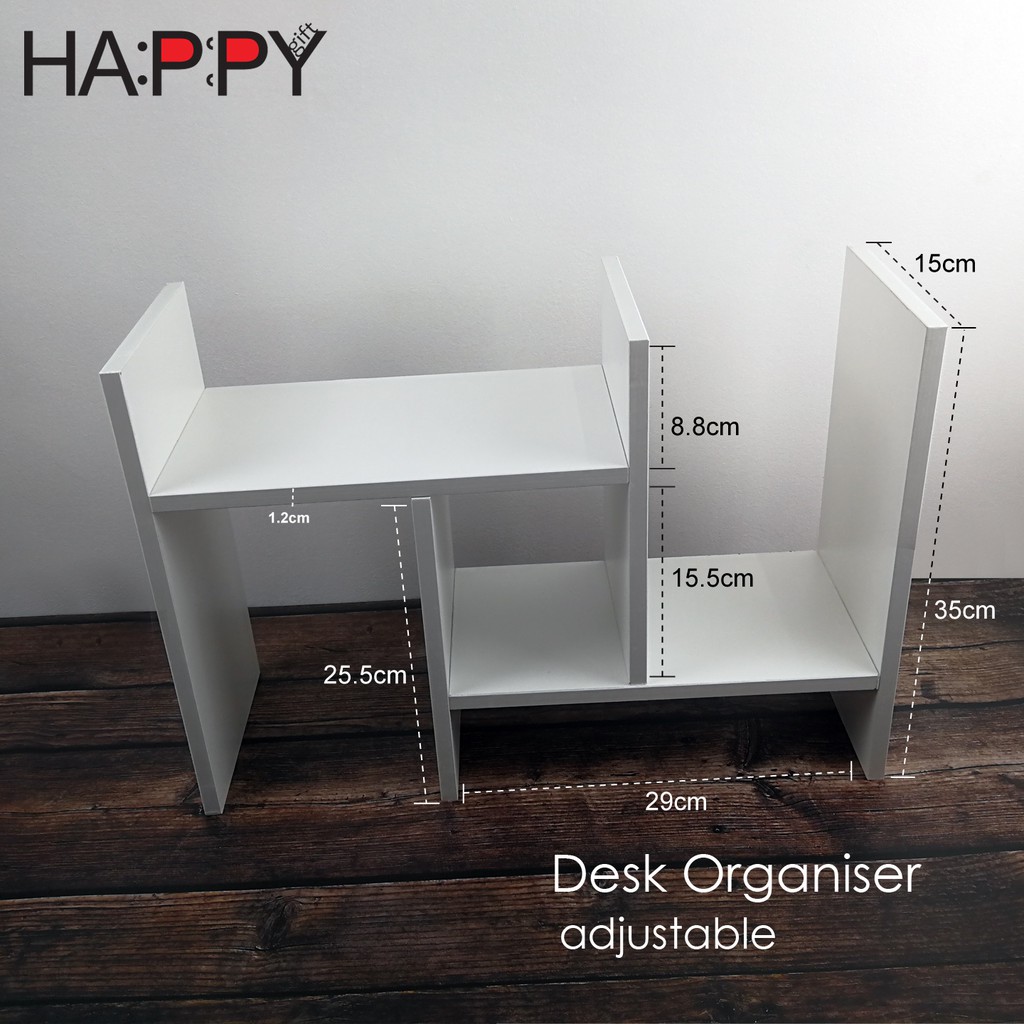 desk organiser, book shelf, study and office table organiser, book rack