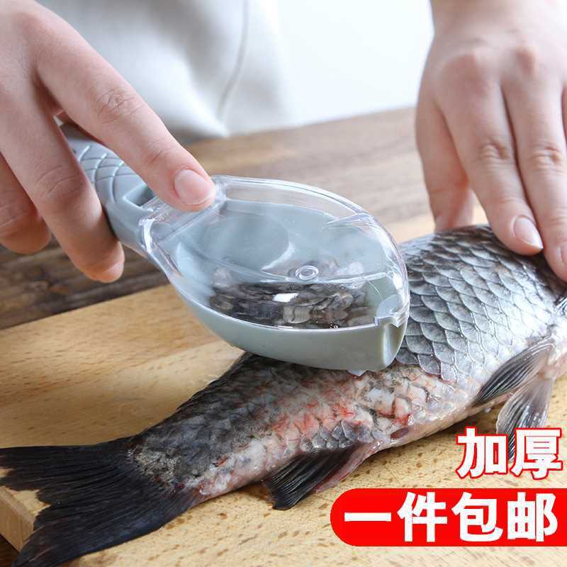 新品 鱼鳞刨刮鱼鳞器搓板杀鱼去鳞器刨刀去鱼鳞工具鱼鳞刷厨房用品 Shopee Malaysia