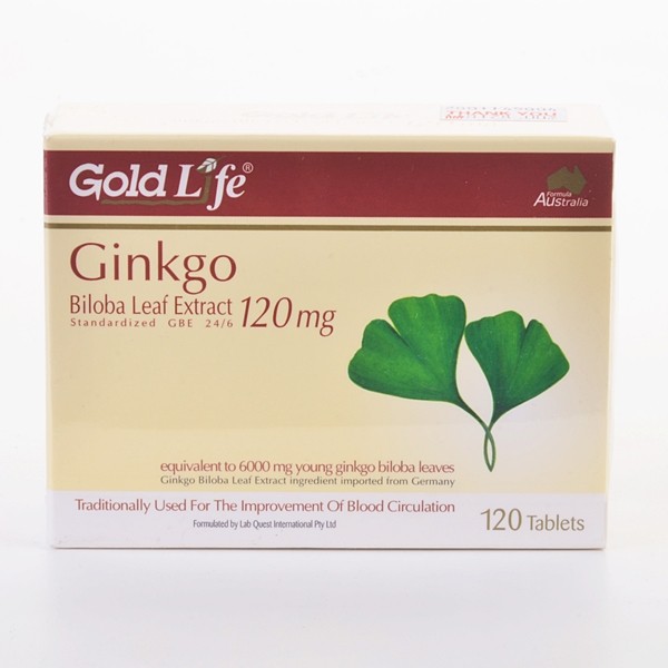 GOLDLIFE GINGKO BILOBA TAB 120MG 120'S Shopee Malaysia