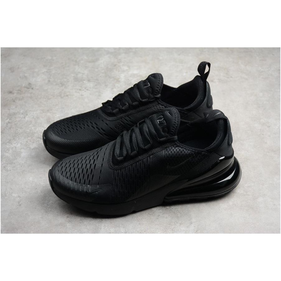 nike air max 270 triple black mens