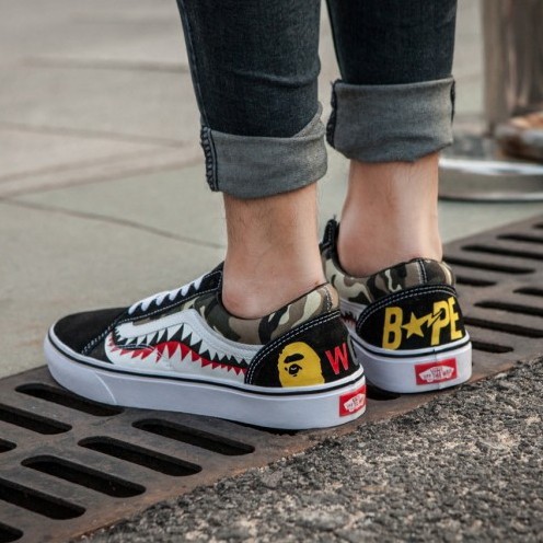 bape x vans shoes