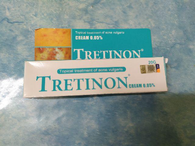 Tretinon Cream 0.05% Tretinoin (Retinoic Acid) 20g 