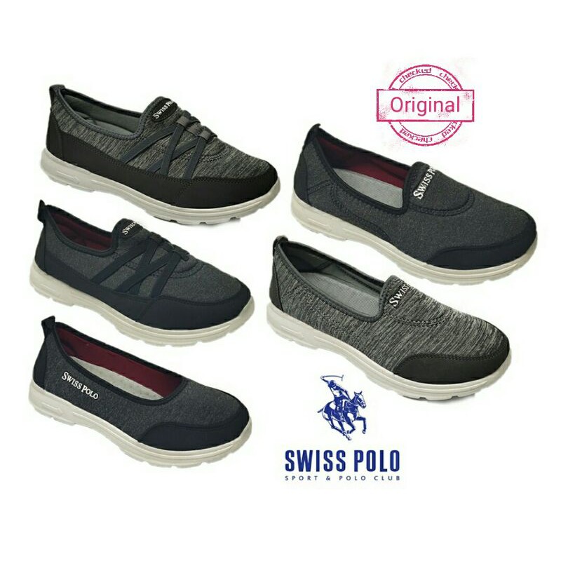 Swiss Polo Original Ladies Casual Sport Shoes/Kasut Sukan Perempuan Swiss  Polo | Shopee Malaysia