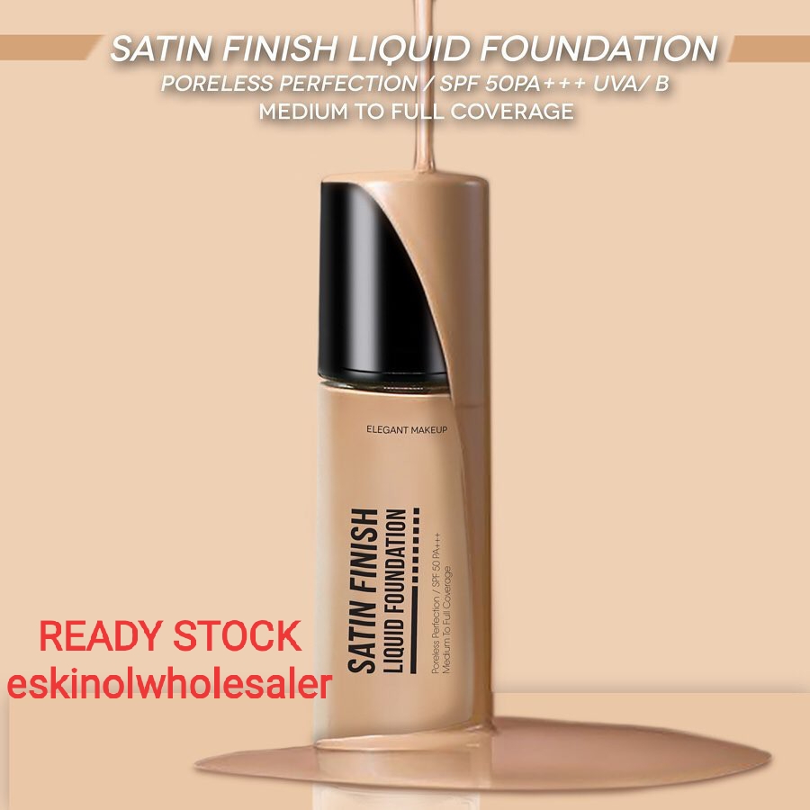 Satin Finish Liquid Foundation Original Sendayu Tinggi ...