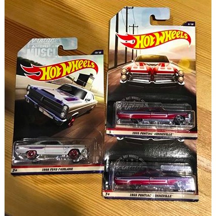 hot wheels vintage american muscle