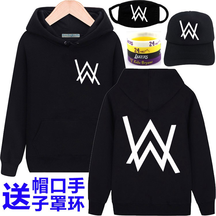 alan walker hoodie shopee