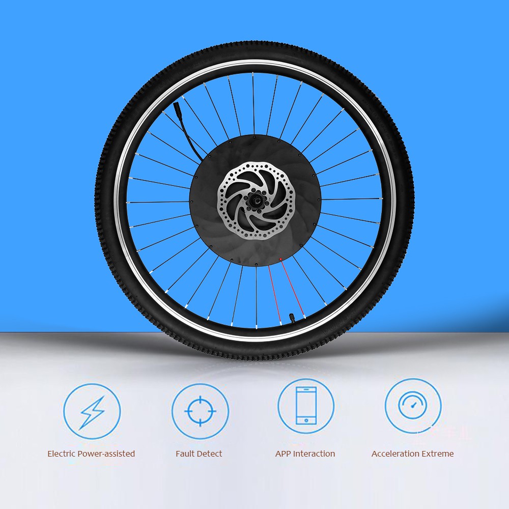 front wheel electric motor for bicycle