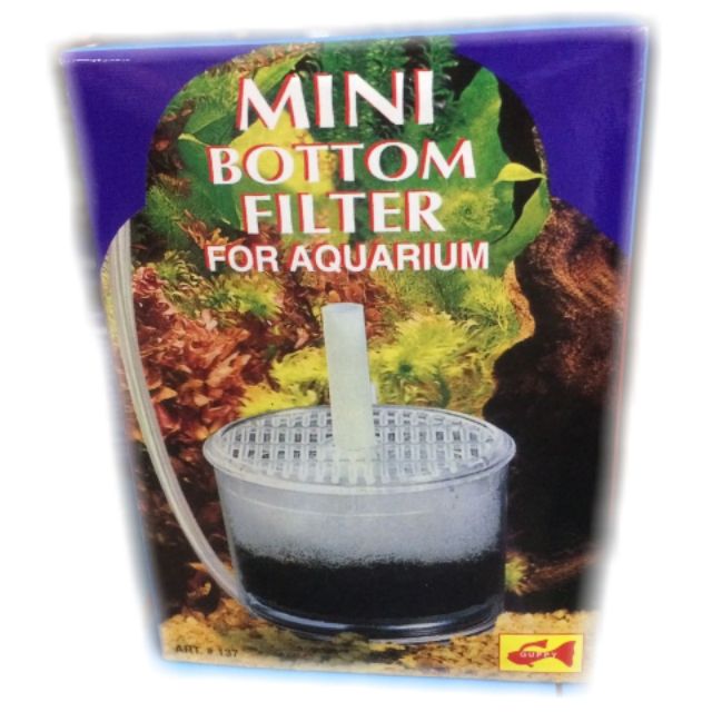 Guppy Mini Bottom Filter for Aquarium Shopee Malaysia