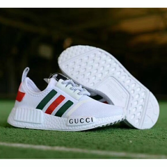 gucci and adidas sneakers