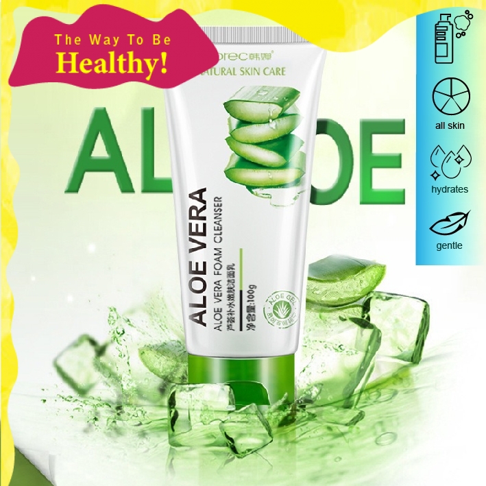 pencuci muka aloe vera