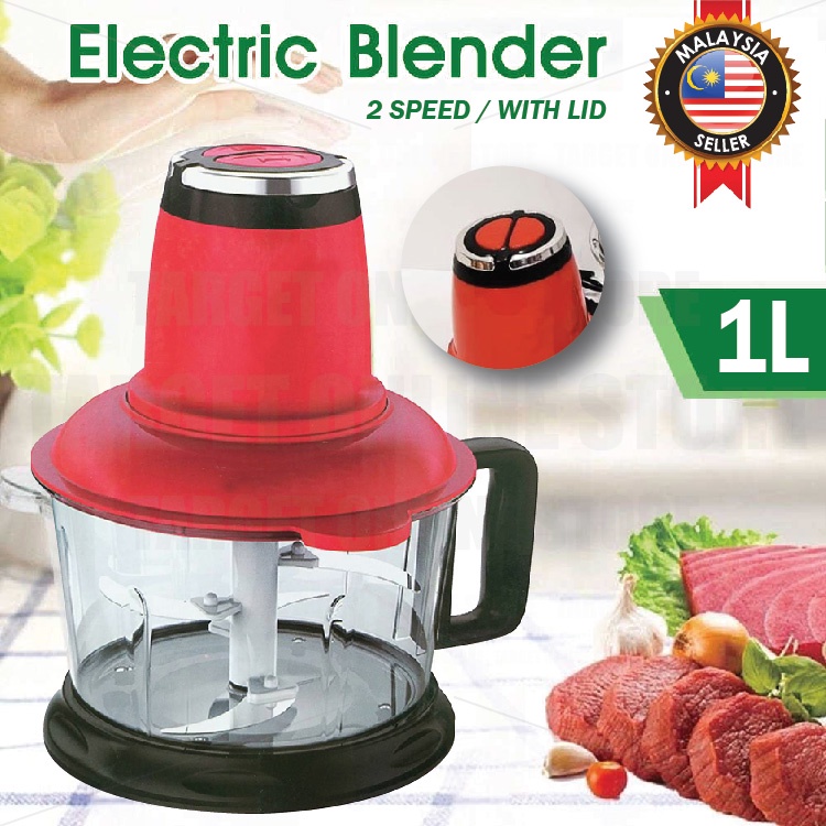 Electric Meat Grinder Meat Mincer Chopper Food Processor 1L / Pengisar Daging Elektrik