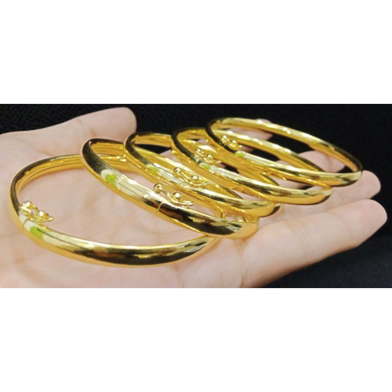Buy Bangle Donut Plain Emas916 Seetracker Malaysia